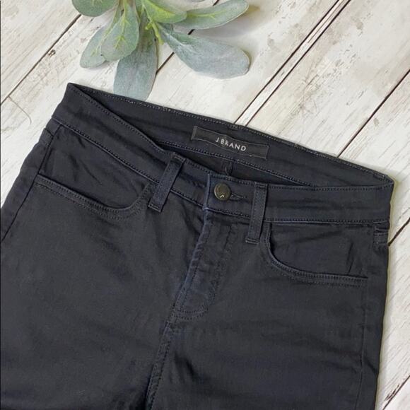 J BRAND Black Maria Hewson skinny Jean Sz 25 - Picture 2 of 6